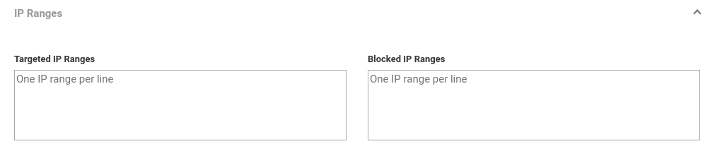 IP Ranges